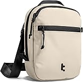 tomtoc Aviator-T37 Travel Crossbody RFID Blocking Bag, Holds 4-6 Passports with Anti-theft Lockable Zippers, Multiple Pockets for Cards & Documents – Organizer for Daily Use