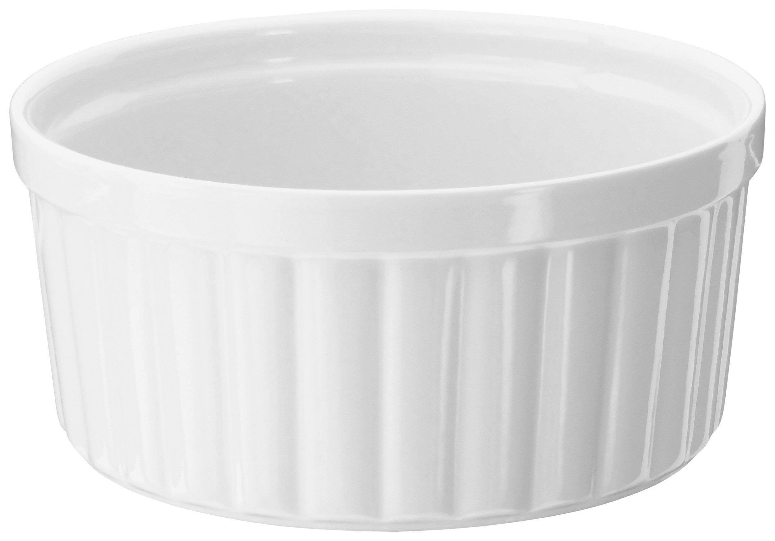 Judge Souffle Dish, 20cm, Porcelain, White, 20 x 30 x 25 cm