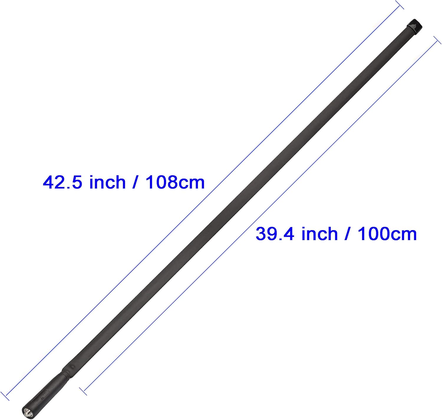 Bingfu Dual Band VHF UHF 136-520MHz 42.5 inch Foldable CS Tactical SMA Female Ham Radio Antenna for Kenwood Wouxun Baofeng BF-F8HP UV-5R UV-82 BF-888S GT-3 Handheld Ham Two Way Radio Walkie Talkie: Home Audio & Theater
