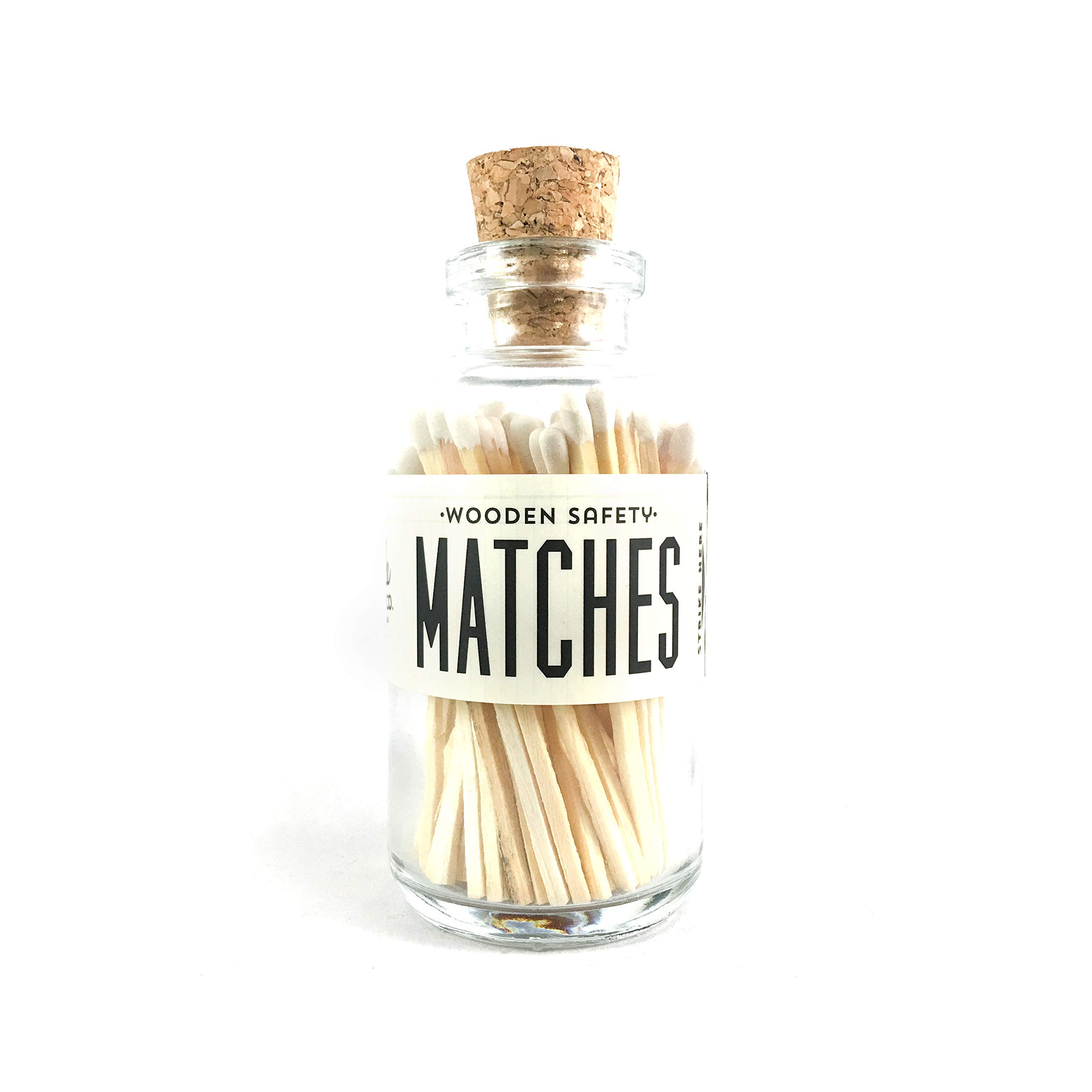 Buy White Tip Colored Matches. Match Sticks Mini Decorative Glass