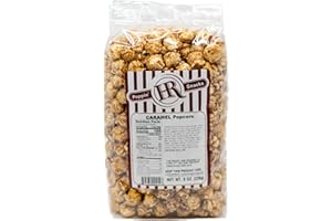 Caramel Popcorn - Gourmet Popcorn | HR Poppin' Snacks | - Made in USA - Made in Gibbon, Nebraska - Delicious, Fresh Popcorn - Party Snack - 100's of Popcorn Flavors