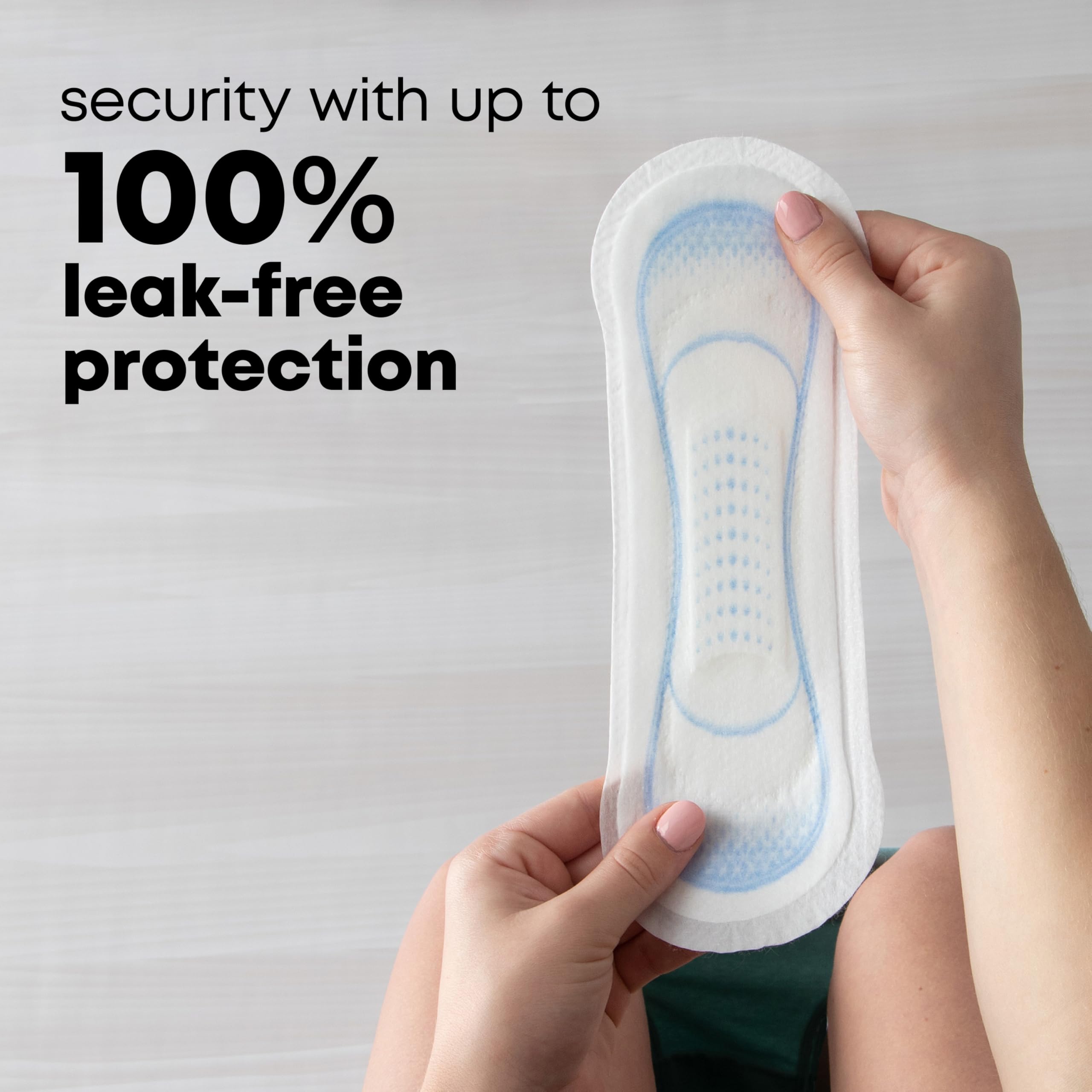 U by Kotex Ultra Thin Pads, Clean & Secure, Heavy Absorbency, 56 Count (Packaging May Vary)