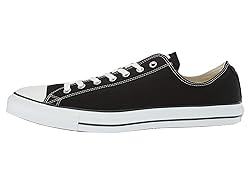 Converse Low TOP Black, 5 Men/7 Women