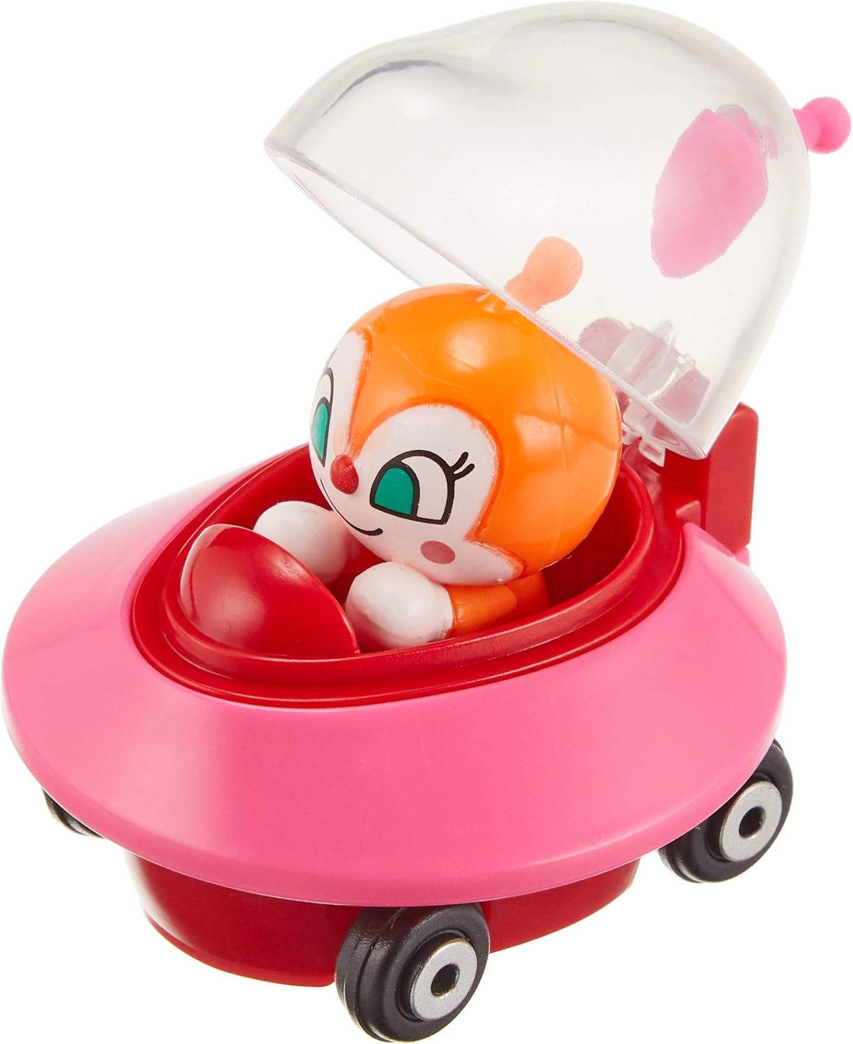 Amazon アンパンマン ミュージアム Let S Go ミニカー ドキンufoとドキンちゃん ミニカー ダイキャストカー おもちゃ
