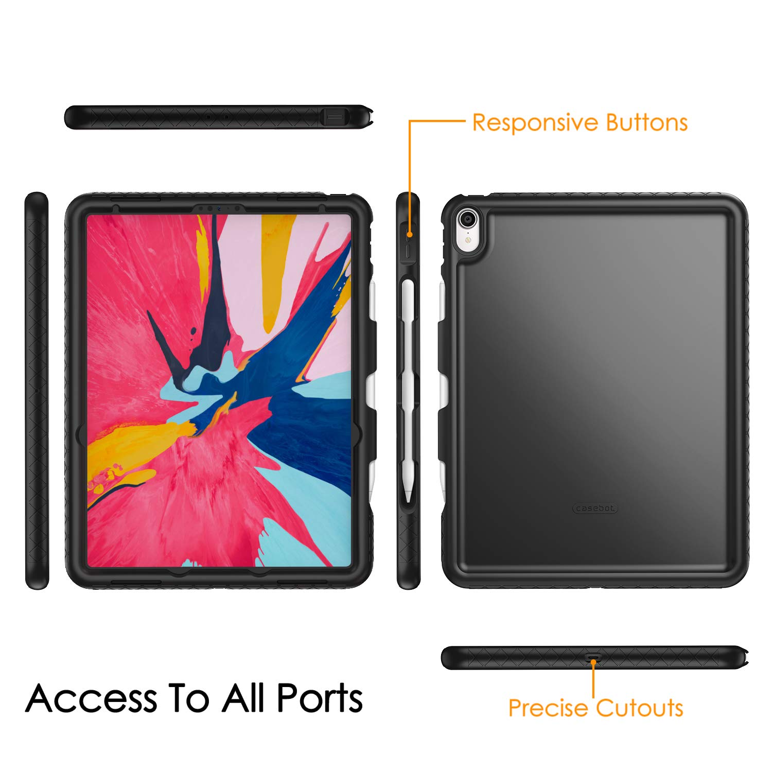 For iPad Pro 12.9'' 3rd Gen 2018 Silicone Case Shock Proof Back Cover Heavy Duty eBay For iPad Pro 12.9'' 3rd Gen 2018 Silicone Case Shock Proof Back Cover Heavy Duty eBay