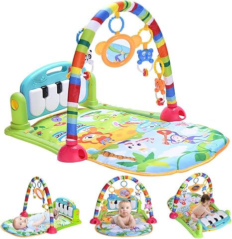 baby girl piano play mat