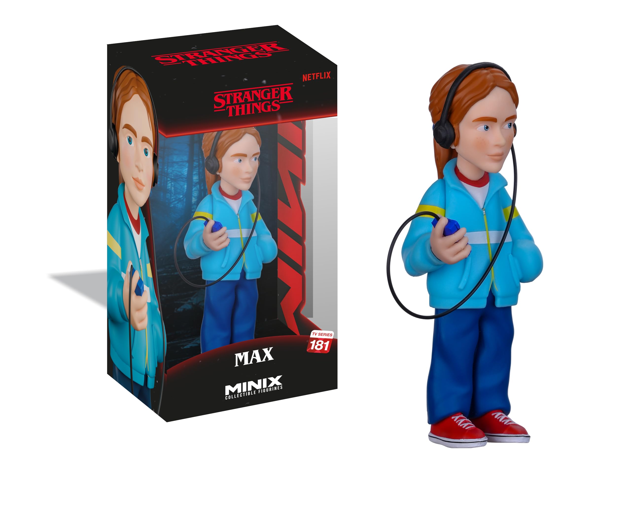 MINIX - TV Series #181 - Stranger Things - Max Headphones - Collectible Figure 12 cm