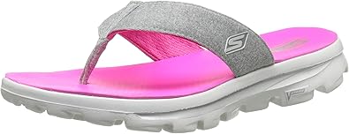 skechers performance men's go walk flip flop