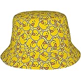 REVENEVER Bucket Hat for Women Men Funny Printing Summer Beach Sun Hat Lightweight Fisherman Travel Hat for Unisex