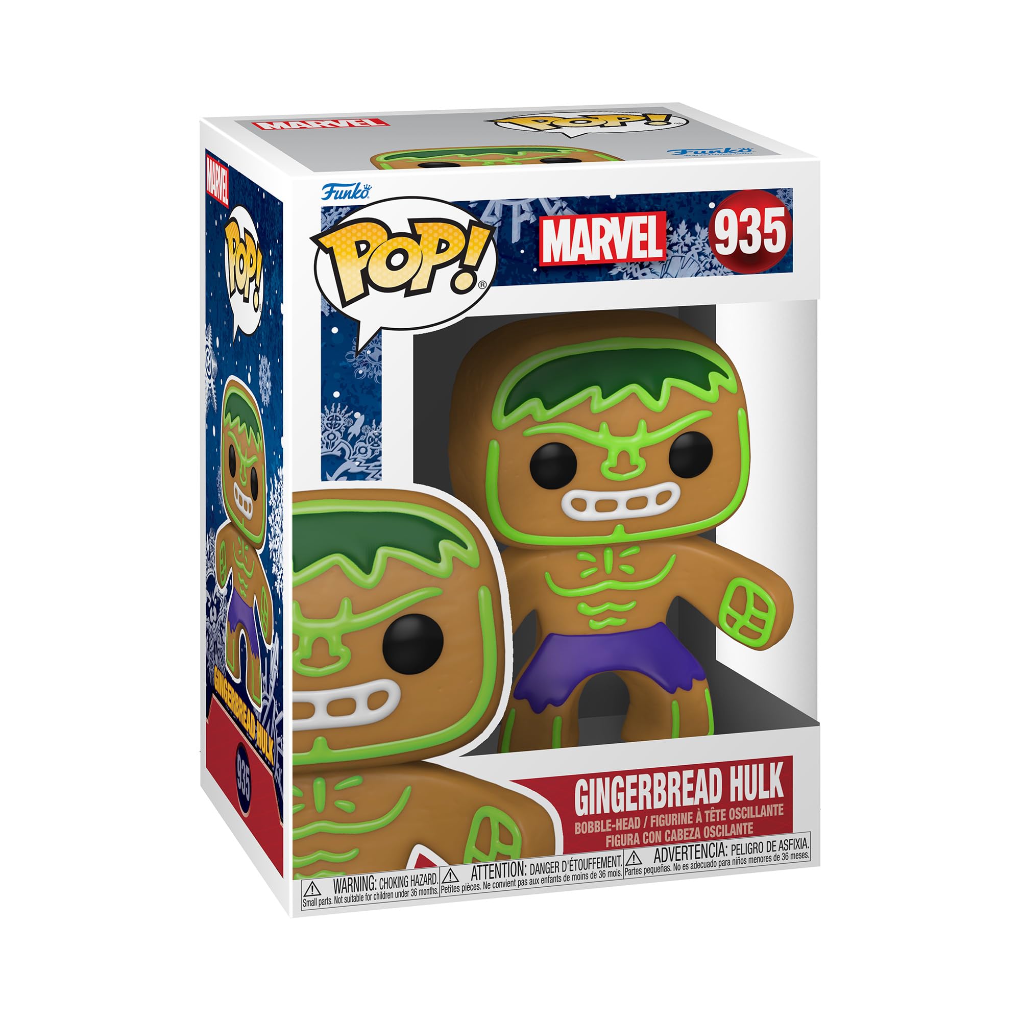 Funko POP! Marvel: Holiday - Hulk - Marvel Comics - Collectable Vinyl Figure - Gift Idea - Official Merchandise - Toys for Kids & Adults - Comic Books Fans - Model Figure for Collectors and Display
