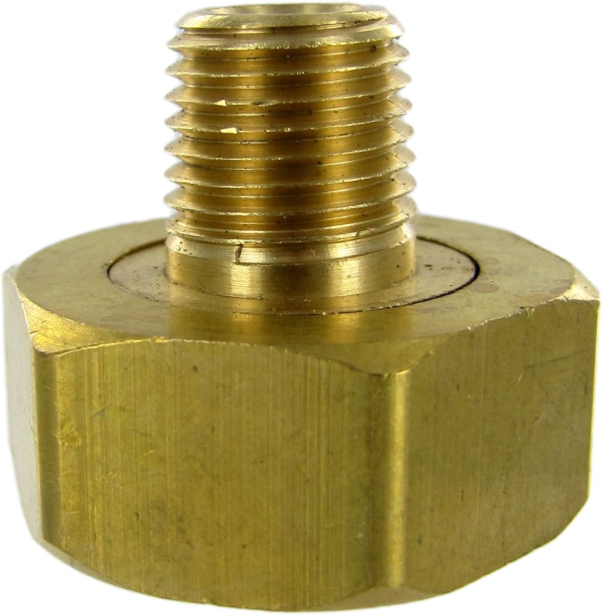 Brass Swivel Connector Male Pipe to Female Hose FGHT x 1/2" MNPT