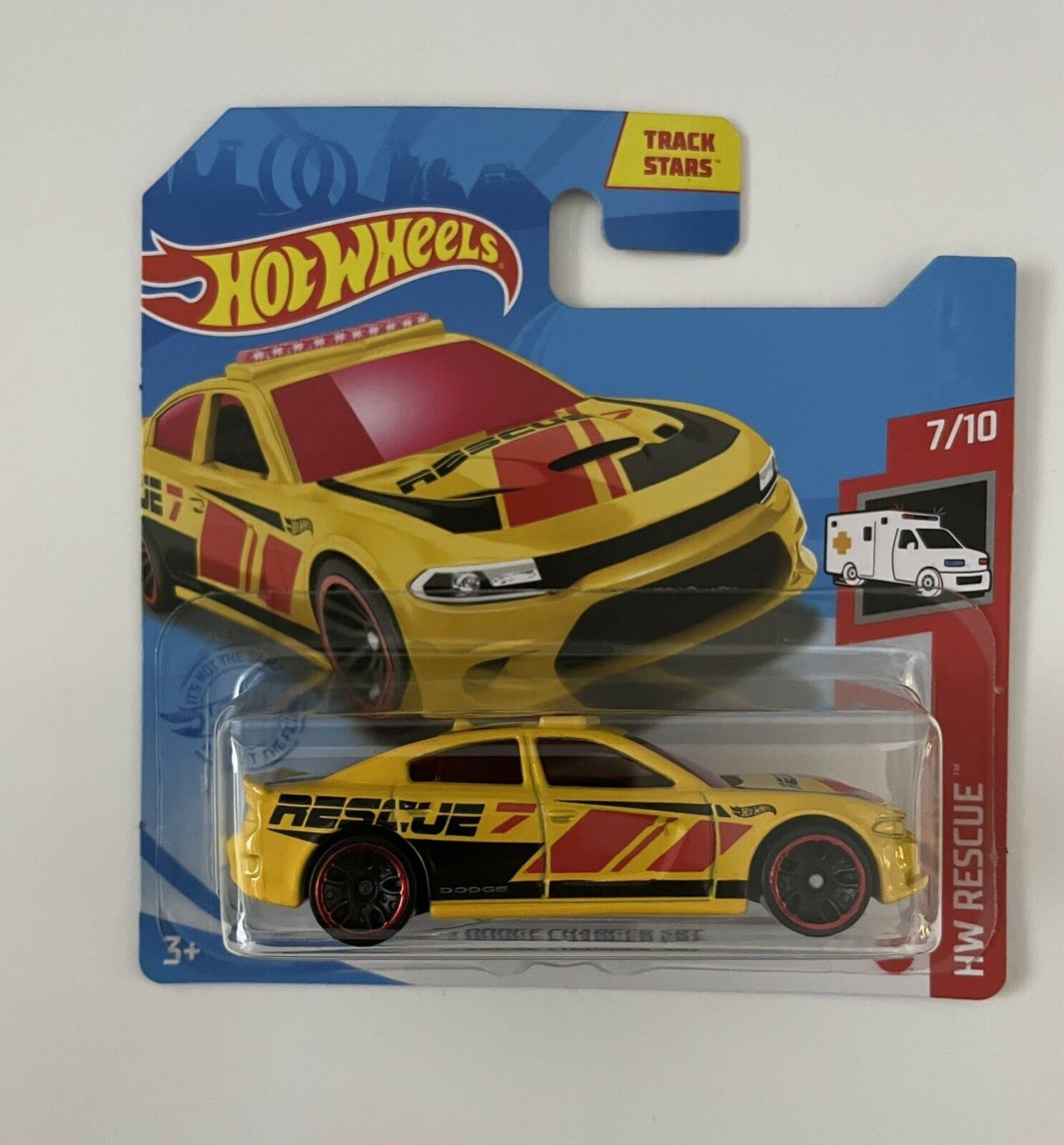 Hot Wheels 2021 '15 Dodge Charger SRT Yellow 228/250 (Short Card) GTB14