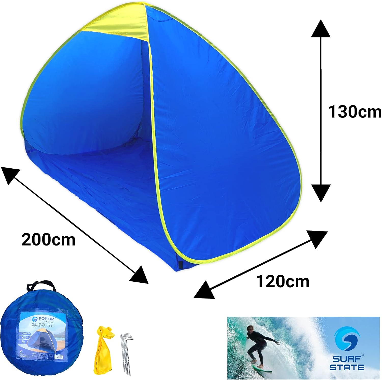 Pop up tent, Blue - Image 3