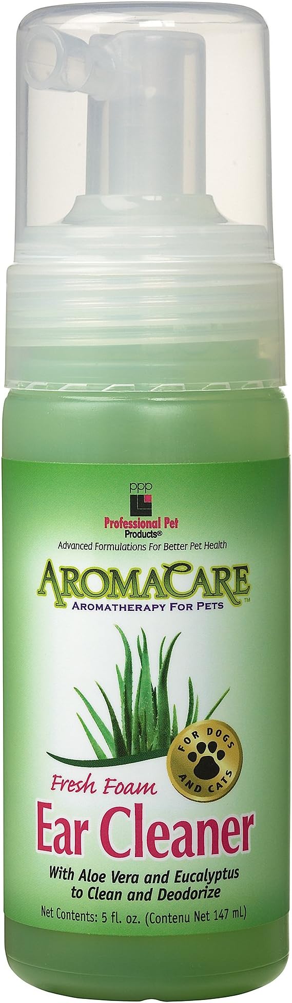 PPP Aromacare Fresh Foam Ear Cleaner, 147 ml
