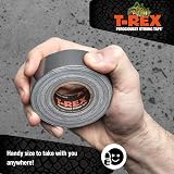 T-REX Ferociously Strong Waterproof Duct Tape Silver Grey 25mm x 9.1m Heavy Duty view 6