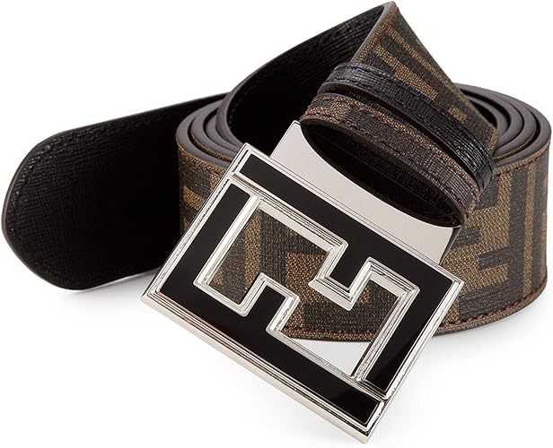 fendi zucca college belt