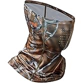 BASSDASH Neck Gaiter Mask UPF 50 Sun Protection for Men & Women, Fishing, Hiking, Outdoor