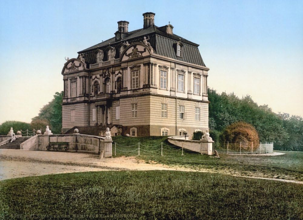Eremitage Palace C1895 Nthe Eremitage Palace In Dyrehaven North Of Copenhagen Denmark Photochrome C1895 Poster Print by (24 x 36)
