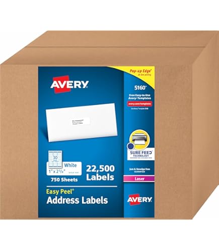 Avery Etichette Per Indirizzi Con Quick Peel™ Per Stampanti - Foto 7