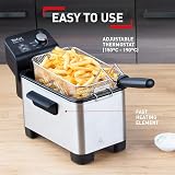 Tefal Easy Pro Deep Fryer 3L 2100W Semi Professional Stainless Steel view 2