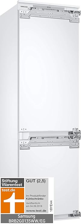 Samsung BRB2G0135WW/EG Kühl-Gefrier-Kombination (Gefrierteil unten - Einbau)/ 54 cm/Space Max