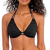 Freya Womens Floral Haze Uw Halter Bikini Top