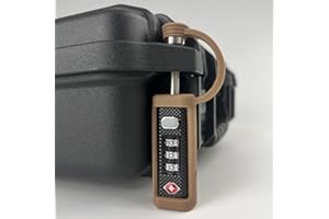 LAFENLIN Gun Case Locks TSA Approved Firearm Travel Case Locks for Gun Case,Cut-Proof Case Padlocks for Pistols and Rifles,Tactical Gun Box Locks