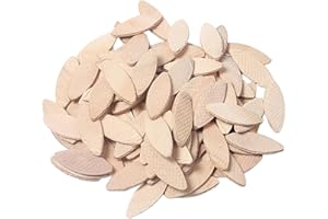 Nishiyuenyi 100 Number 0, 10, 20 Beechwood Joining Biscuits, No0 47x15x4 mm