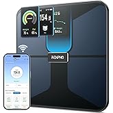 RENPHO Scale with BMI, Body Fat, Muscle Mass, Smart Scale for Body Weight, Wi-Fi & Bluetooth Body Composition Scale, Recharge