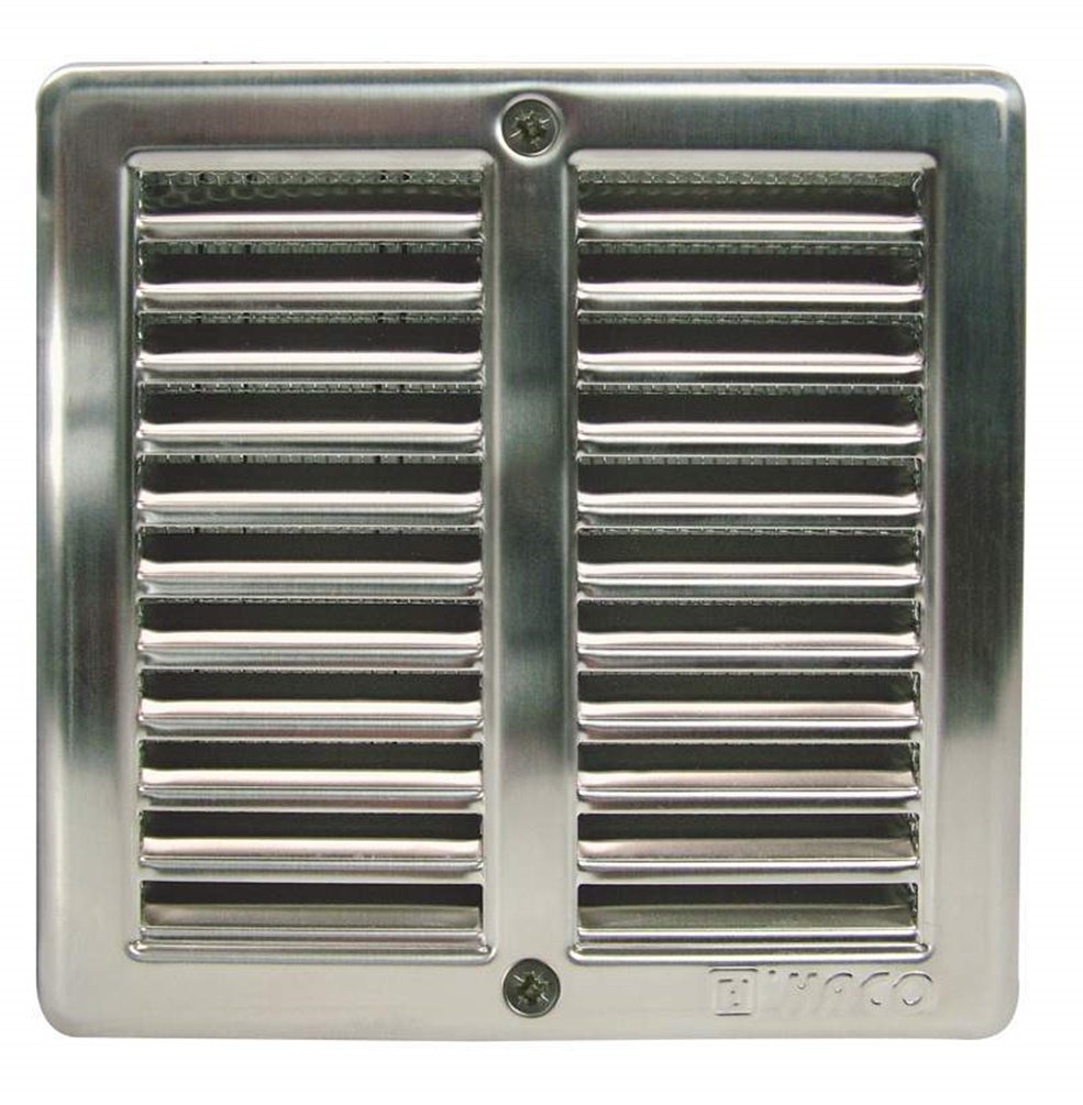 Stainless Steel Air Vent Grille Cover 150x150 (6x6") Ventilation Grill Cover