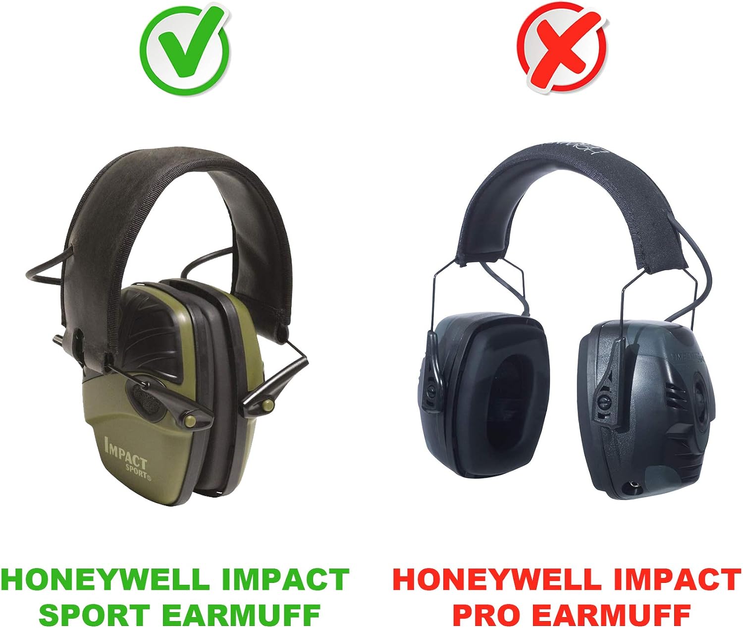 co2CREA Hard Travel Case for Honeywell 1013530 Howard Leight Impact Sport Earmuff (Black-Large) - Image 4