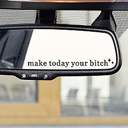 2 x Make Today Your Bi*ch, Rear View Mirror