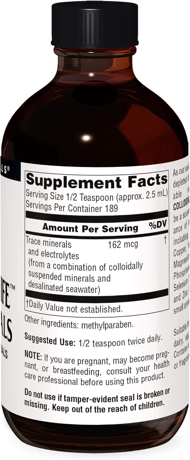 Source Naturals ColloidaLife Trace Minerals & Electrolytes - Dietary Supplement - 16 Fluid oz: Health & Personal Care