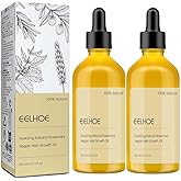 120 ML Eelhoe Natural Hair Growth Oil, Carvenchi Veganic Natural Hair Growth Organic Rosemary Oil for Dry Damaged Hair and Gr