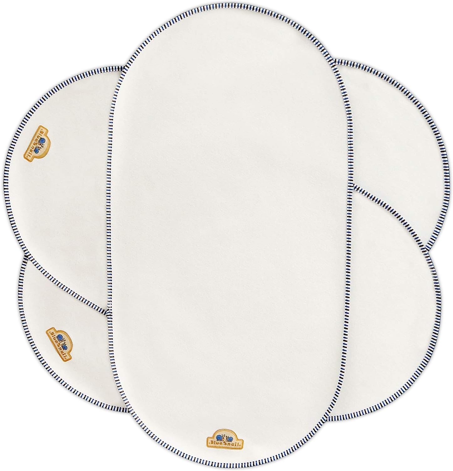 BlueSnail Waterproof Changing Pad Liners 3 count (14"X26.5", white