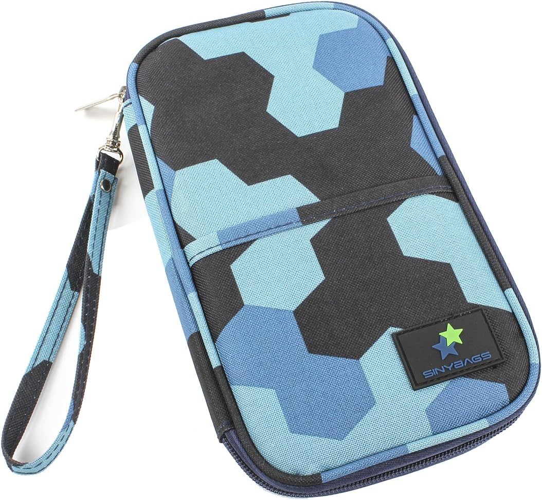 Travel Passport Wallet,Family Travel Passport Holder(Blue)