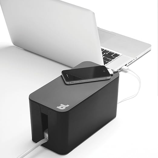 CableBox Mini Kabelbox schwarz: Amazon.de: Küche & Haushalt
