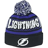 ZHATS NHL Unisex Kids NHL Officially Licensed Youth Beanie Pom Rogue