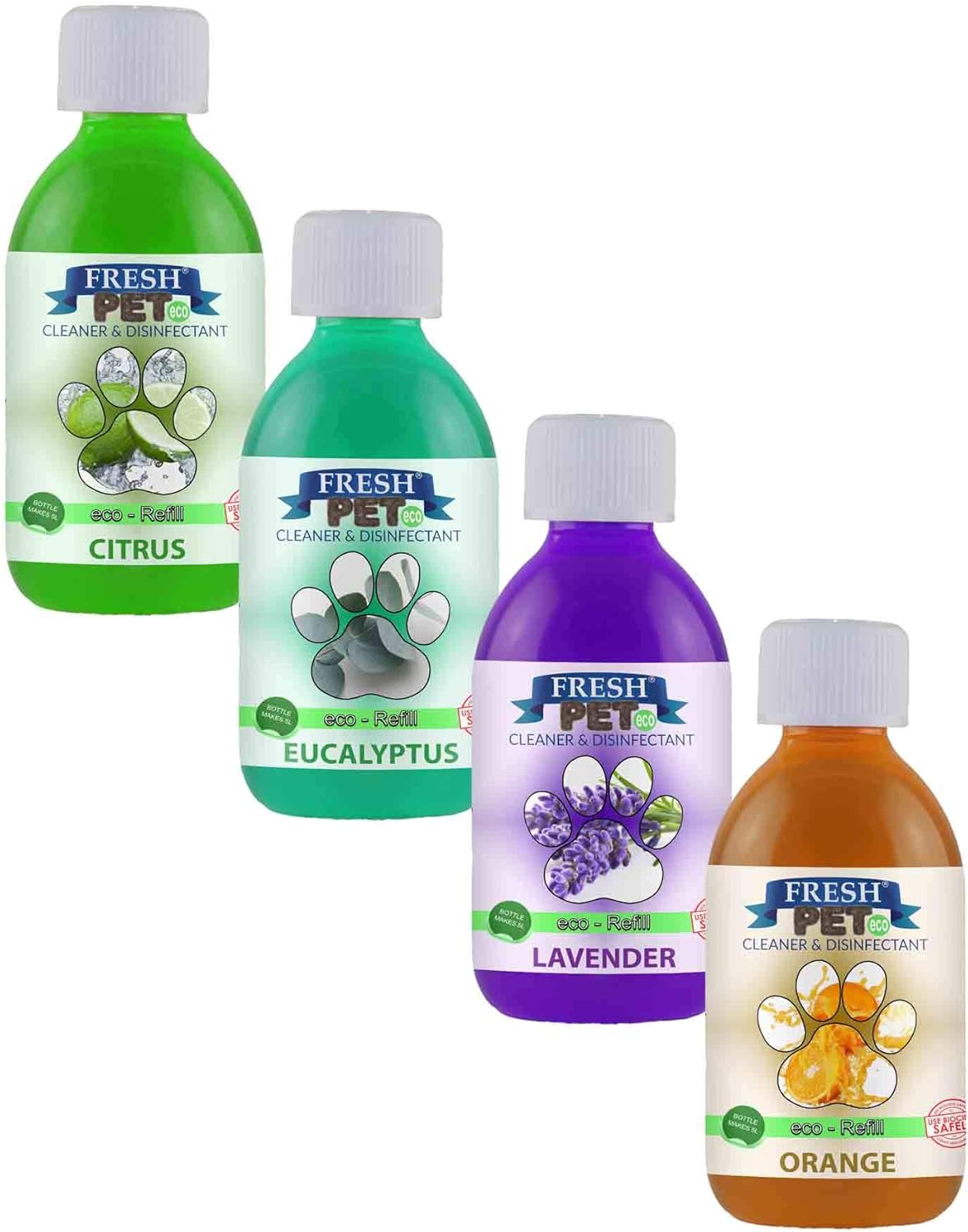 Trade Chemicals FRESH PET DISINFECTANT ECO REFILL TO MAKE 4 X 5L MIX