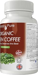 Simply Pure Organic Green Coffee 500mg Capsules 90 Count - Vegan & Gluten Free view 5