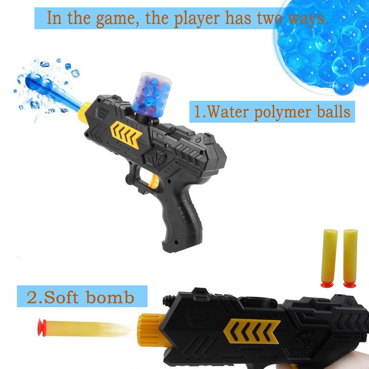 Toy gunShooting Gun Toy Foam Orbeez gun dualpurpose Pistol Buy