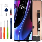 Duotipa [New] LCD Display Screen Digitizer Assembly Replacement for Motorola Moto Edge+ Plus 2022/ Edge 20/Edge 20 Pro/Edge 30 pro 6.7" with Technical Repair Tools Kit-Black.