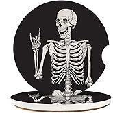 Britimes Absorbent Car Coasters 2 Pack for Cup Holders, 2.56