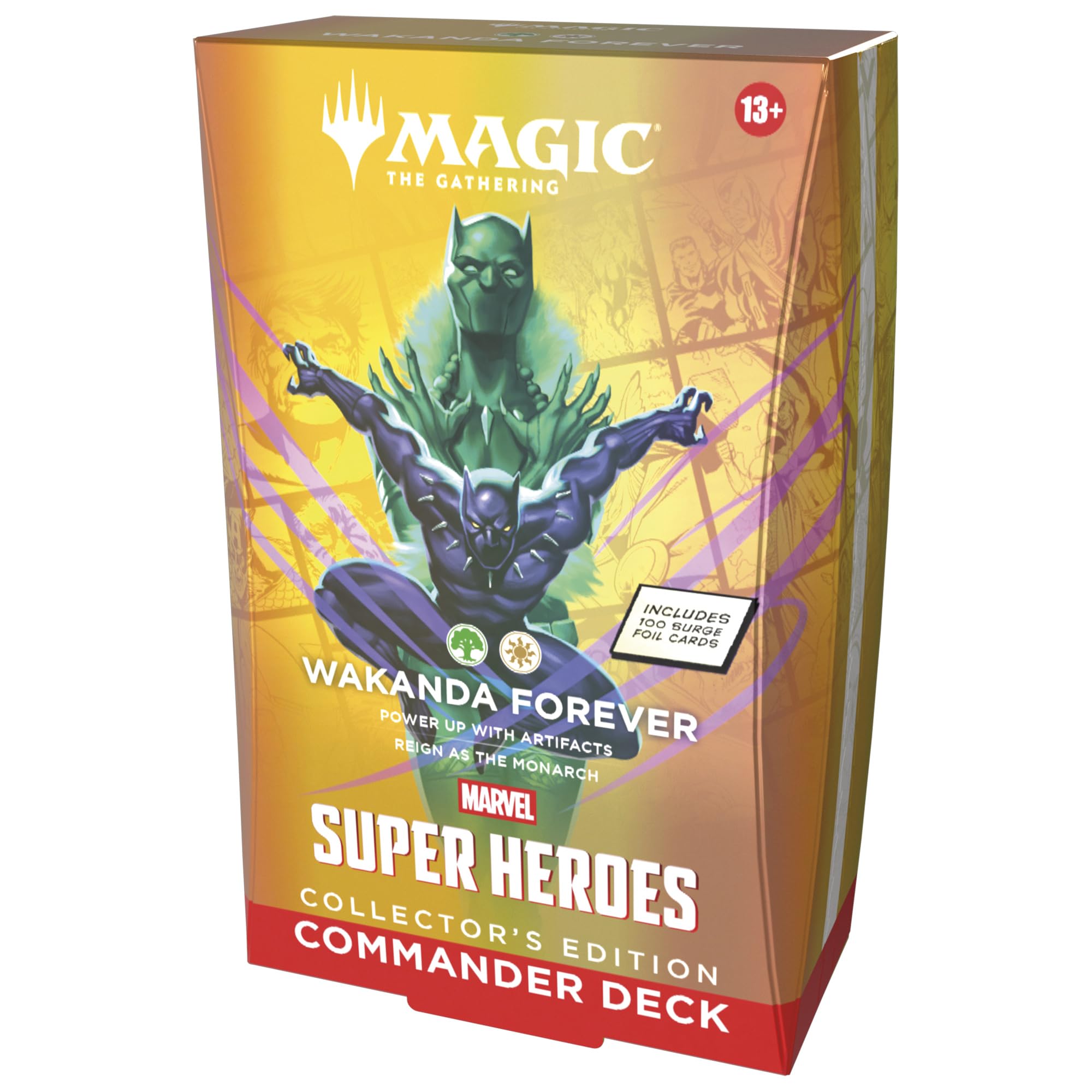 Magic: The Gathering | Marvel Super Heroes Collector’s Edition Commander-Deck – Wakanda über Alles! (Englische Version)