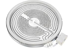 OEM HOME Upgraded WB30X24111 9in Dual Range Radiant Surface Element Compatible with GE Range radiant element 9in, Glass Cooktop Replacement Dual Radiant Surface Element Replace WB30T10133 AP5989975 4465256