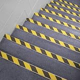 ArmaKit Hazard Tape Yellow/Black 50mm x 33m High Visibility Warning Striped All view 5