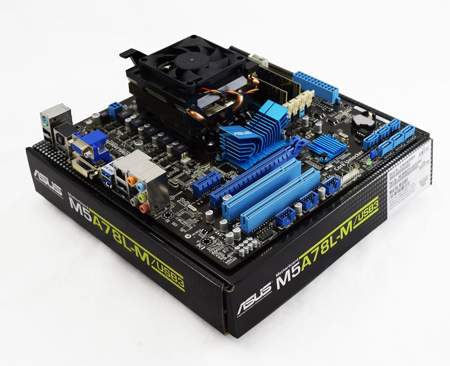 ADMI AMD Bulldozer FX8120 8 Core 3.10GHz Asus M5A78LM USB3 HDMI