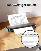 Phomemo M08F A4 Thermal Paper 210x297mm 100 Sheets M08F M832 D Printers view 3
