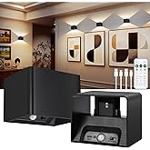Aialun Battery Operated Motion Sensor Wall Light,5000mAh Rechargeable Wall Sconce Wireless Cabinet Light,3CCT & Dimmable Up a