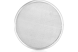 Aluminum Mesh Pizza Screen Baking Tray For Pizza And Pasta, 8-20 Inch Round Non-Aluminum Net Plate,Heat Even Cooking Kitchen 